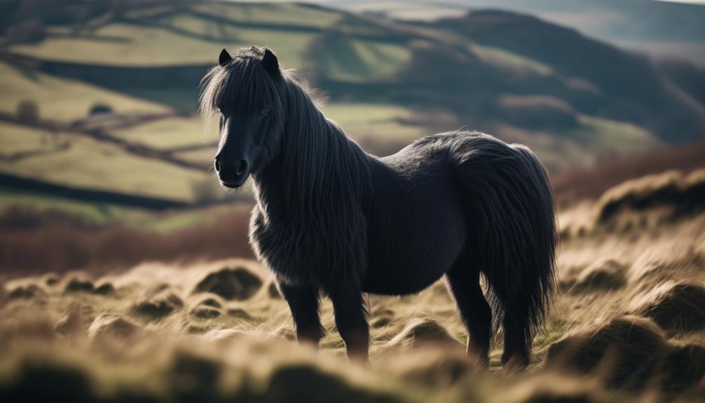 unique appearance of dales ponies