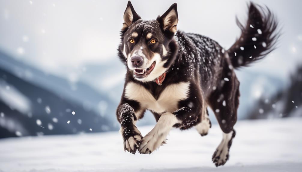 unique finnish herding dog