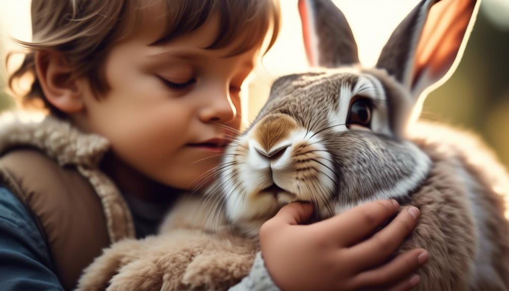 unusual temperament of giant rabbits