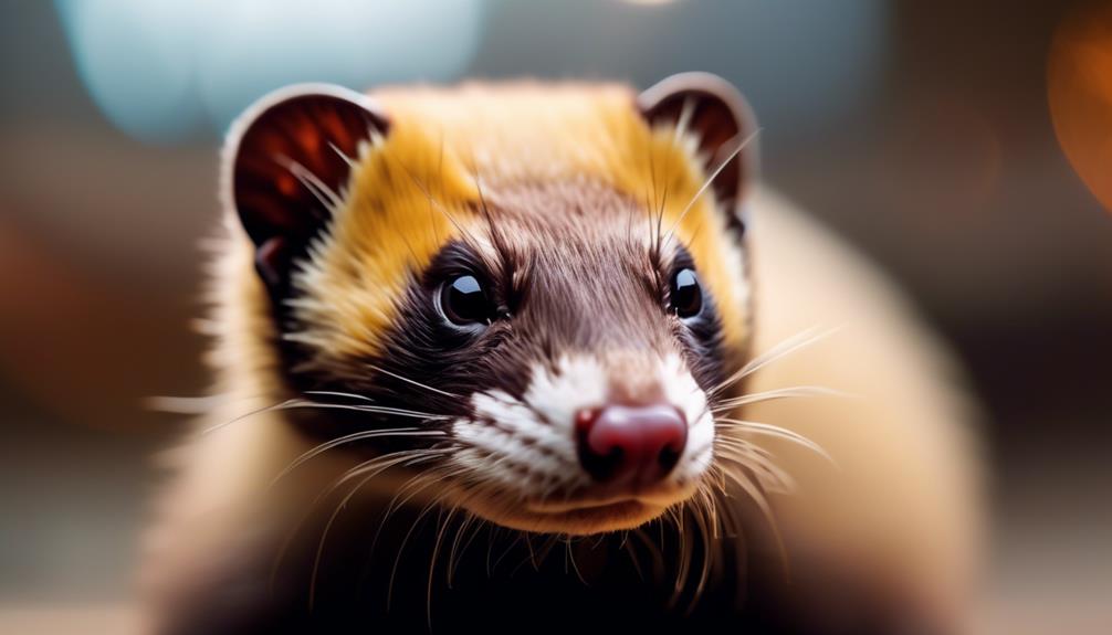 Rare Blaze Ferret: A Unique and Endangered Find