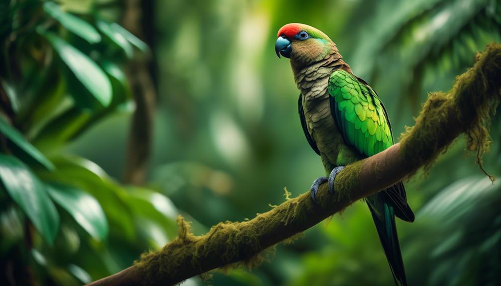 variety of feathered creatures