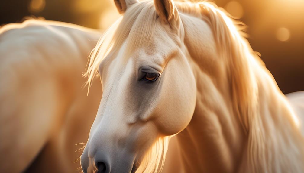 variety of palomino coats