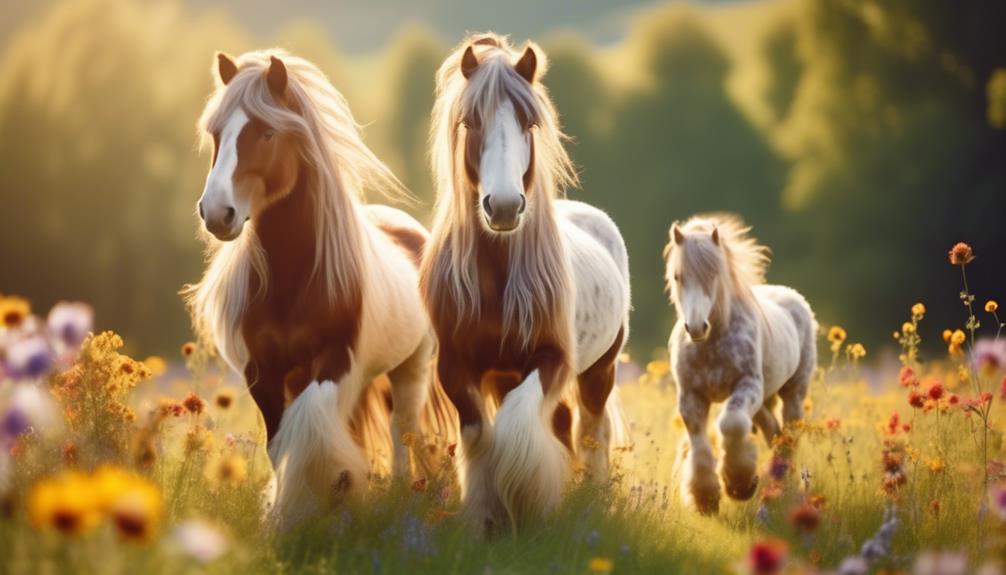 vibrant gypsy horses