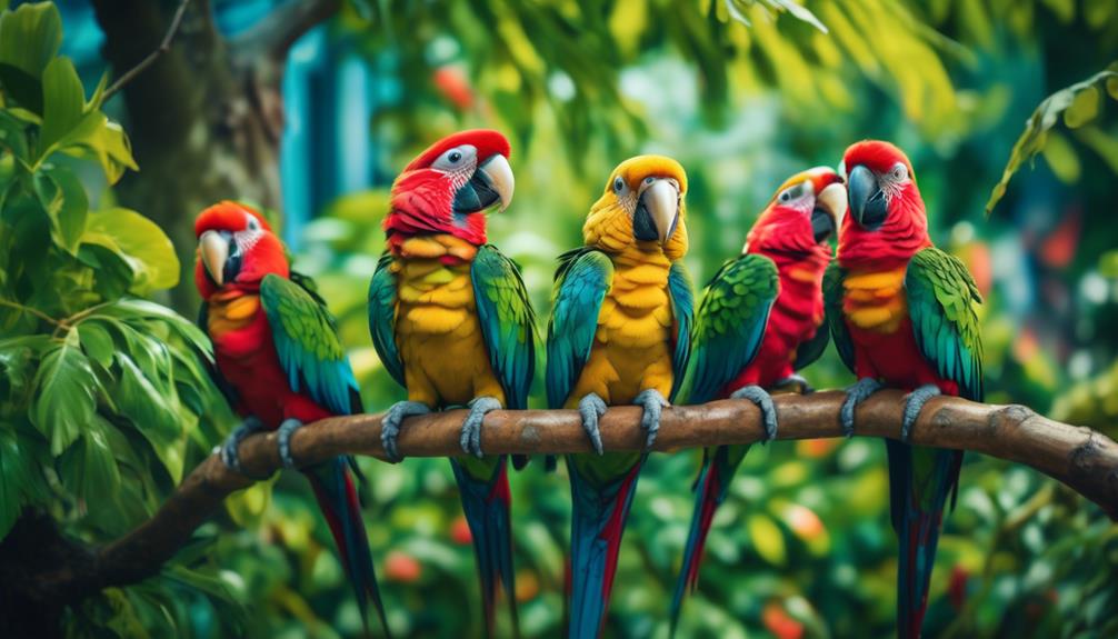 vibrant vasa parrots hardy mischievous and talkative