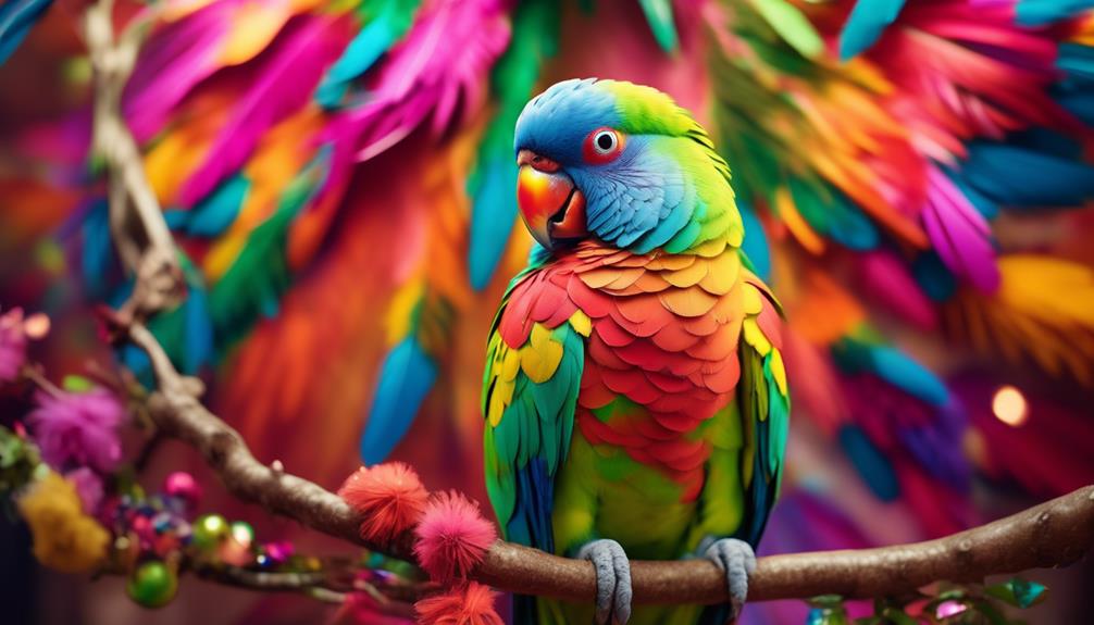 vibrant world of princess parrots