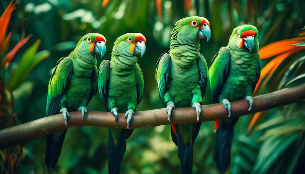 white fronted amazon parrots a captivating discovery