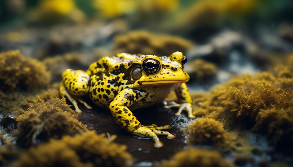 yellow bellied toad characteristics