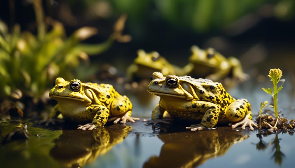 yellow bellied toad reproduction details