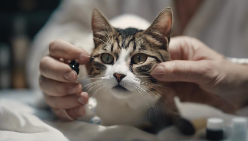 Cat Eye Infection Treatment How To Administer Drops and Ointments