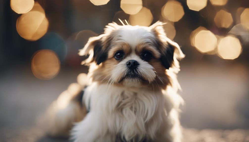 adorable small mixed breed