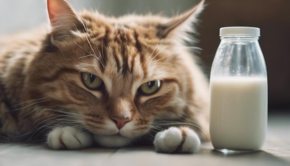 avoid feeding cats milk