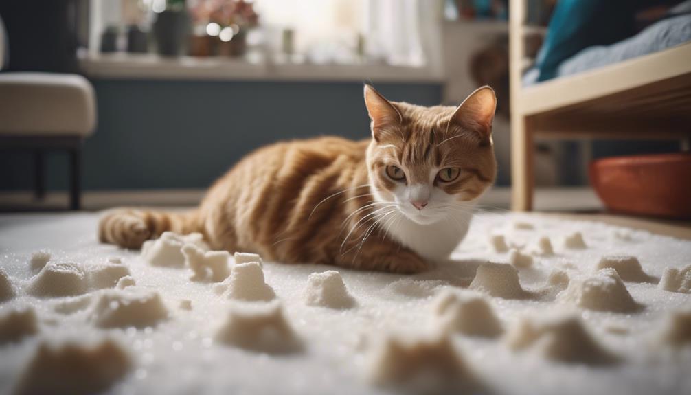 baking soda cat bed