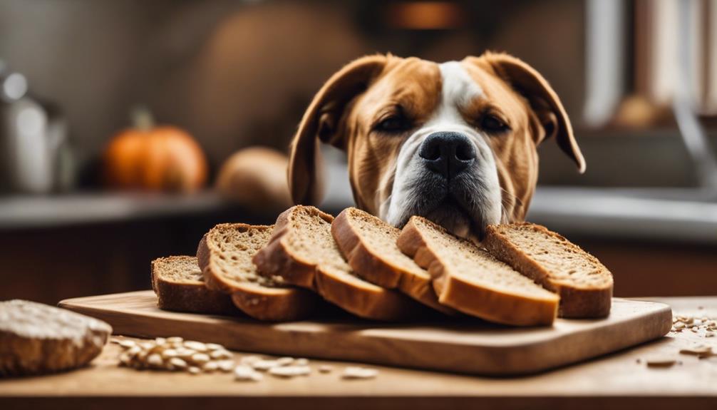 bread safe for dogs