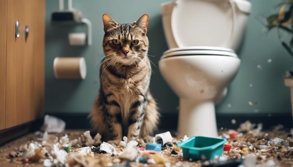 cat toilet training worries