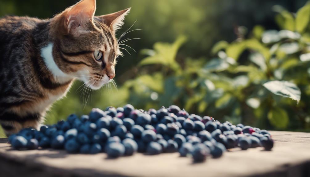 cats and blueberries danger