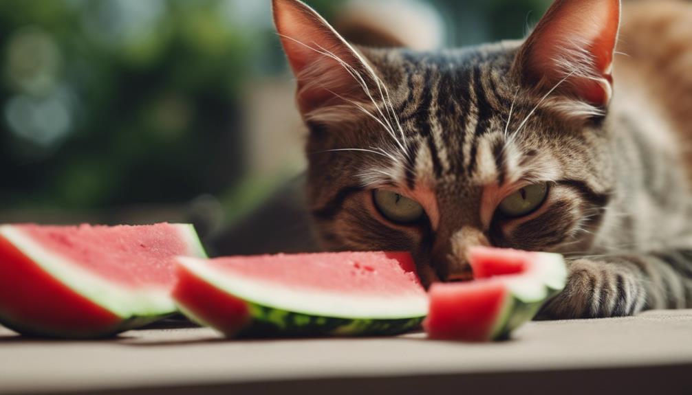 cats and watermelon safety