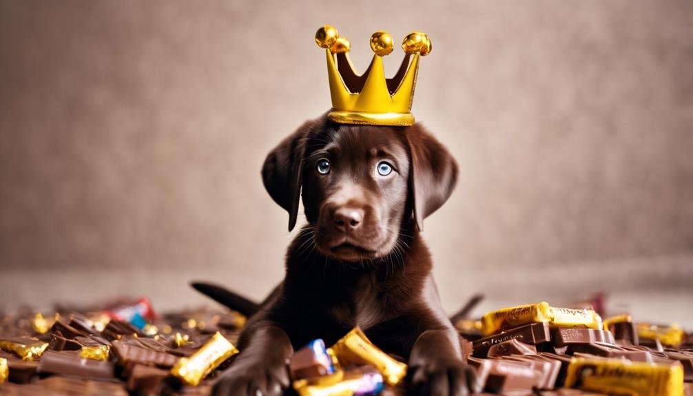 creative chocolate lab names