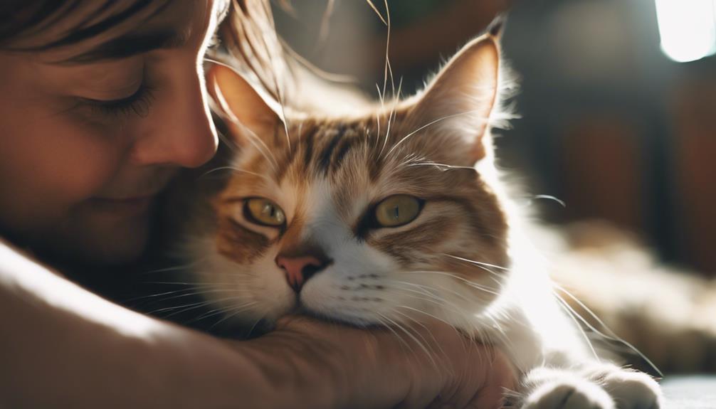 developing a bond with your cat