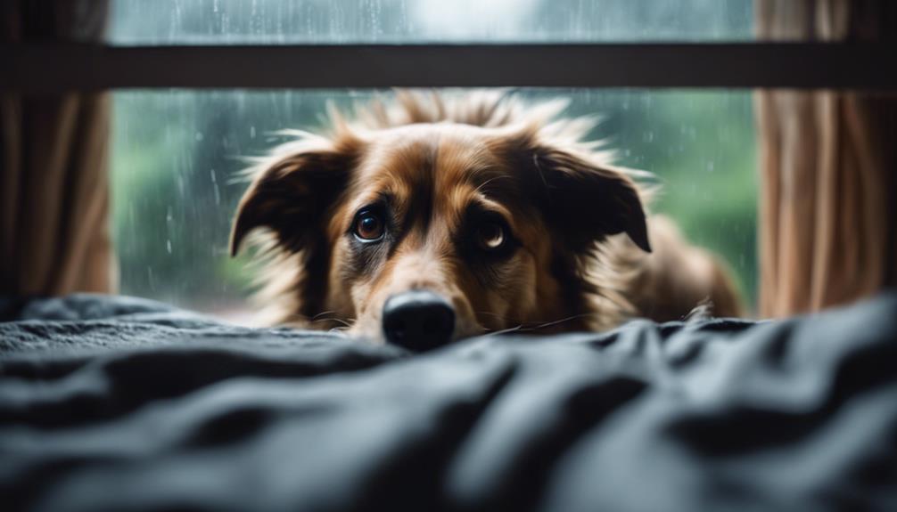 dog thunderstorm anxiety guide