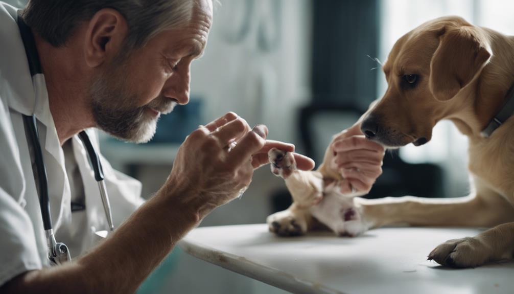 dog wounds treated with neosporin