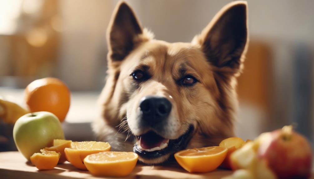 dogs can eat fruit