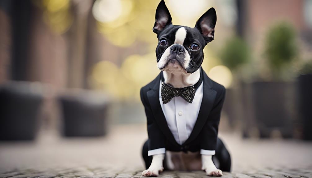 fashion forward penguin in tuxedo