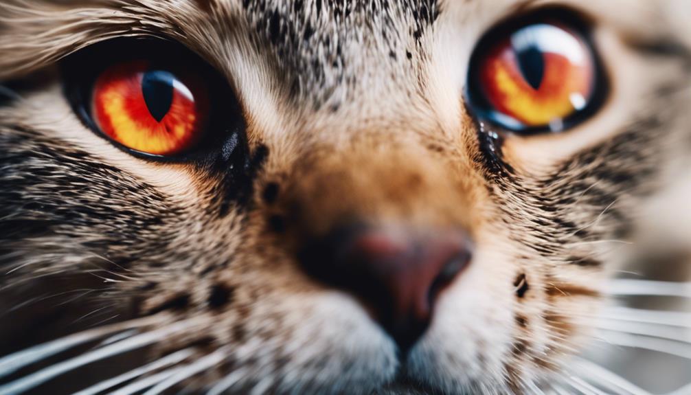 feline eye infection symptoms