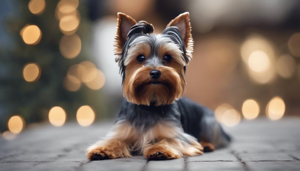 grooming a schnauzer dog