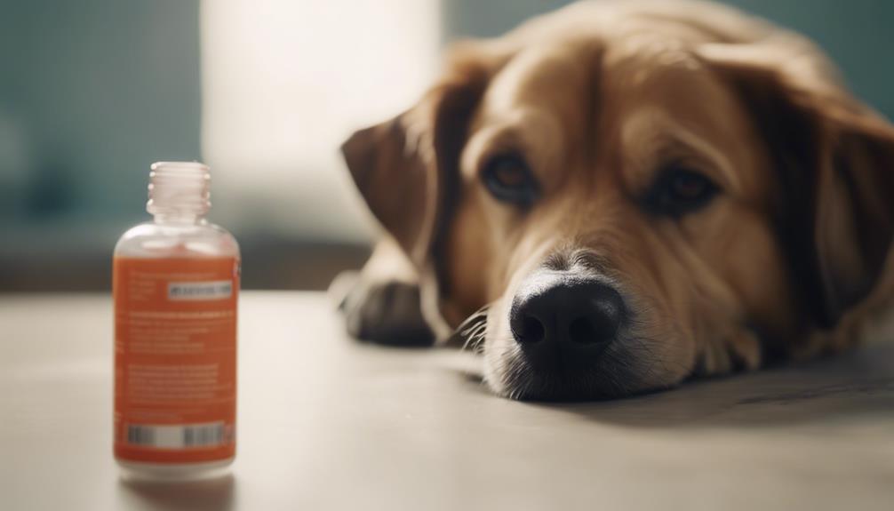 hydrocortisone ingestion in dogs