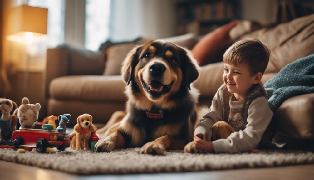 improving bond between child and dog