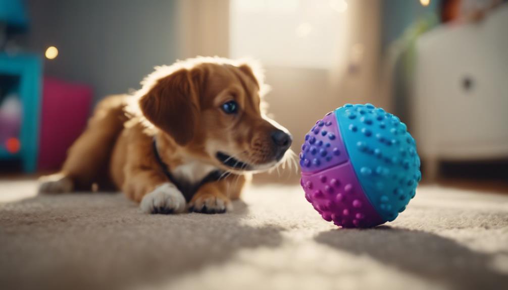 interactive toy ball features