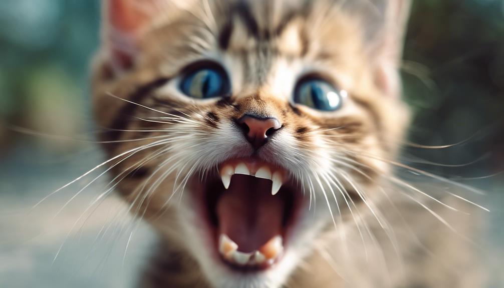 kitten s baby teeth shedding