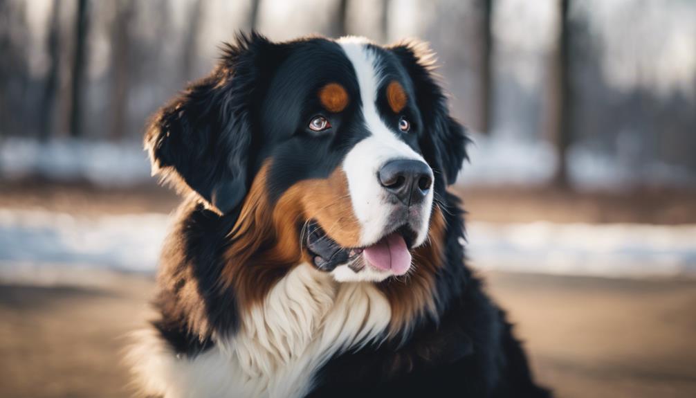 majestic bernese mountain dog