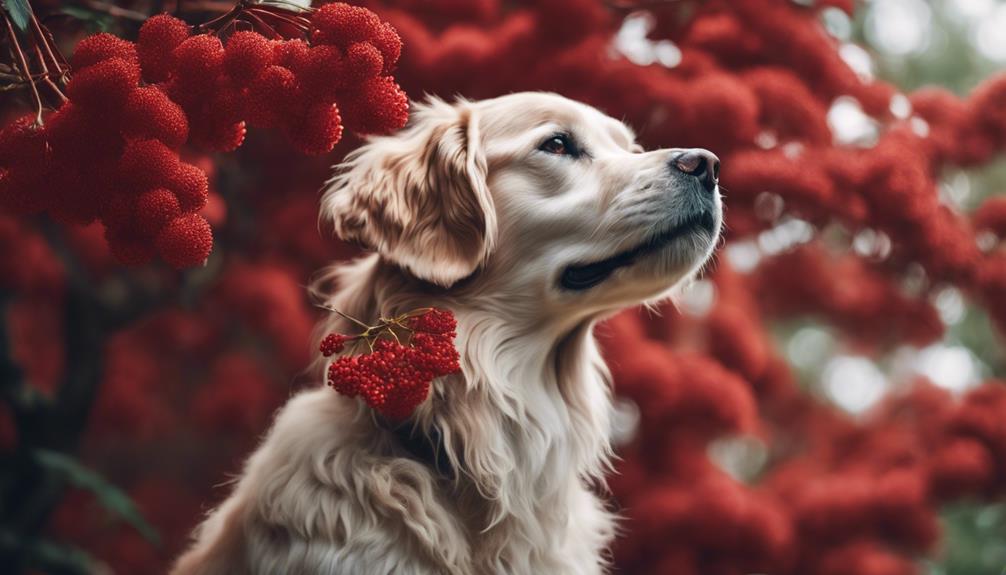 mystical tree with berries