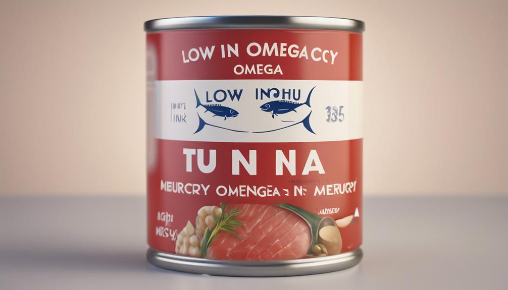 nutrient fluctuations in tuna