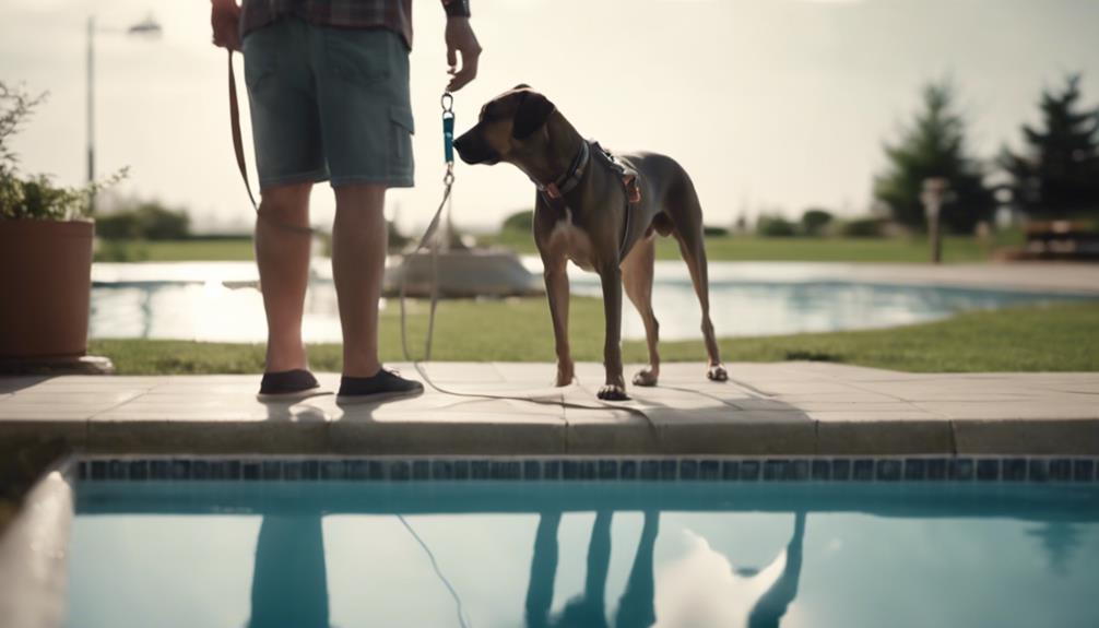 pool water safety steps