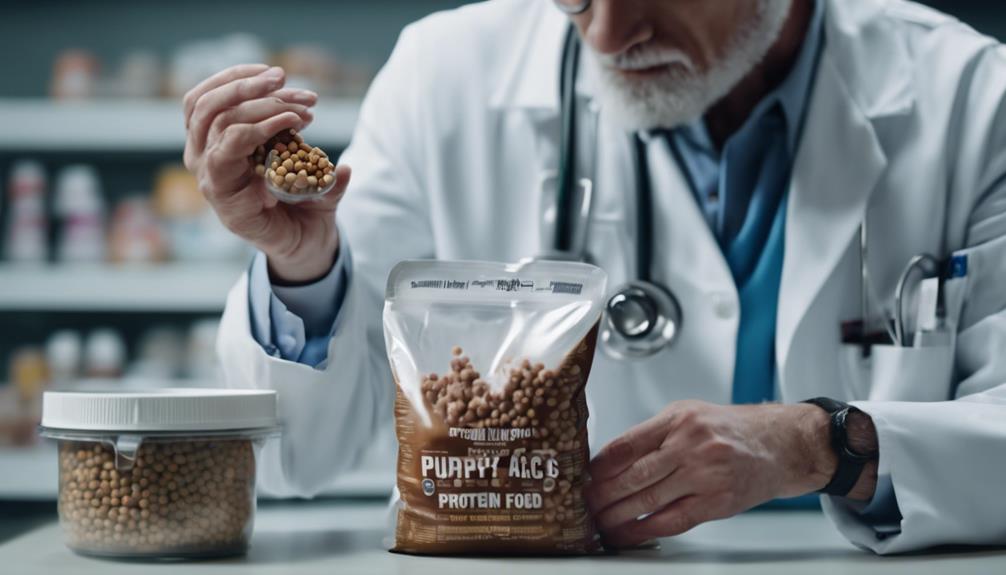 puppy food nutrient analysis