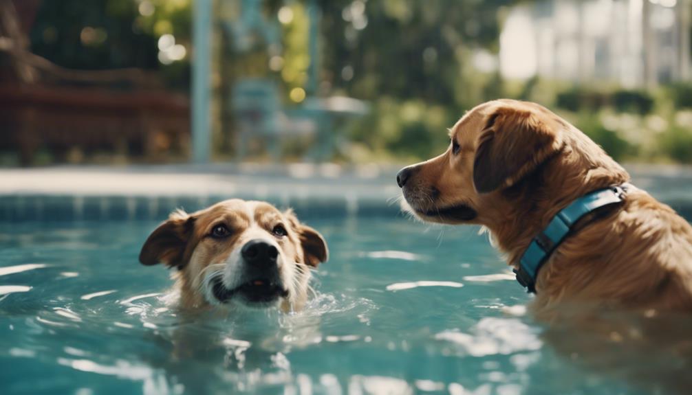 safety in dog swimming