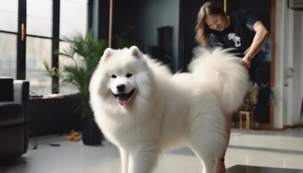 samoyed grooming tips tiktok