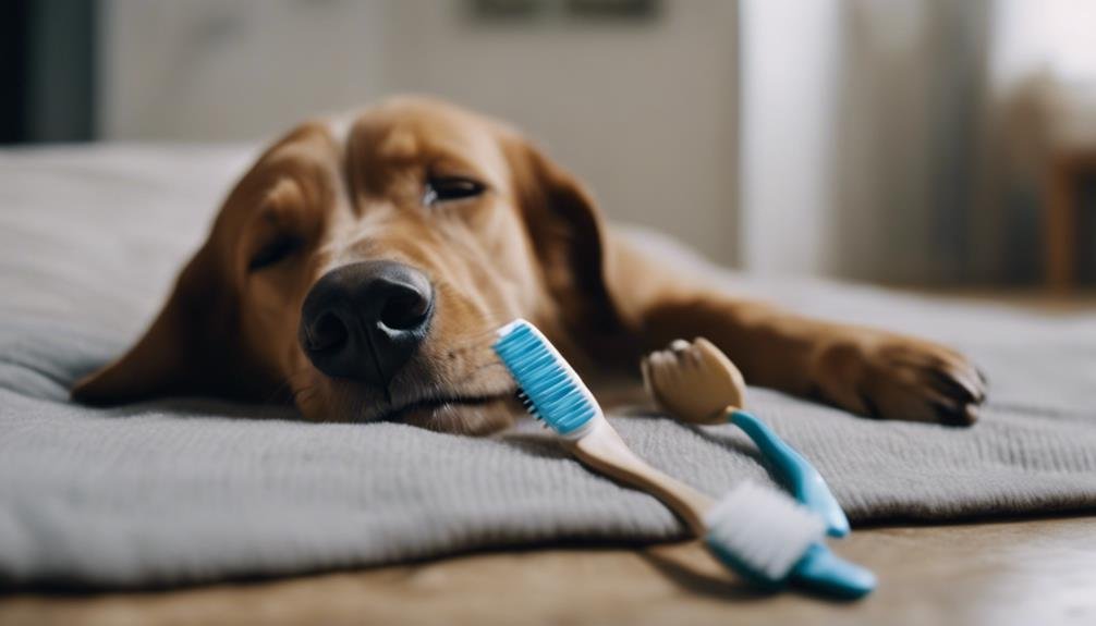 slowly get used to brushing