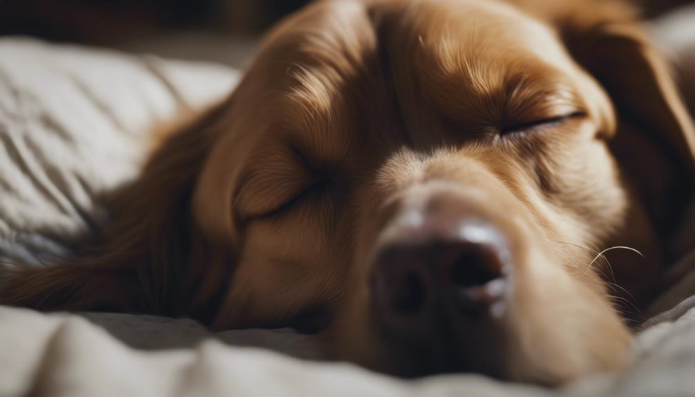 study on canine sleep