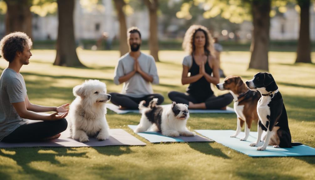 yoga with your dog