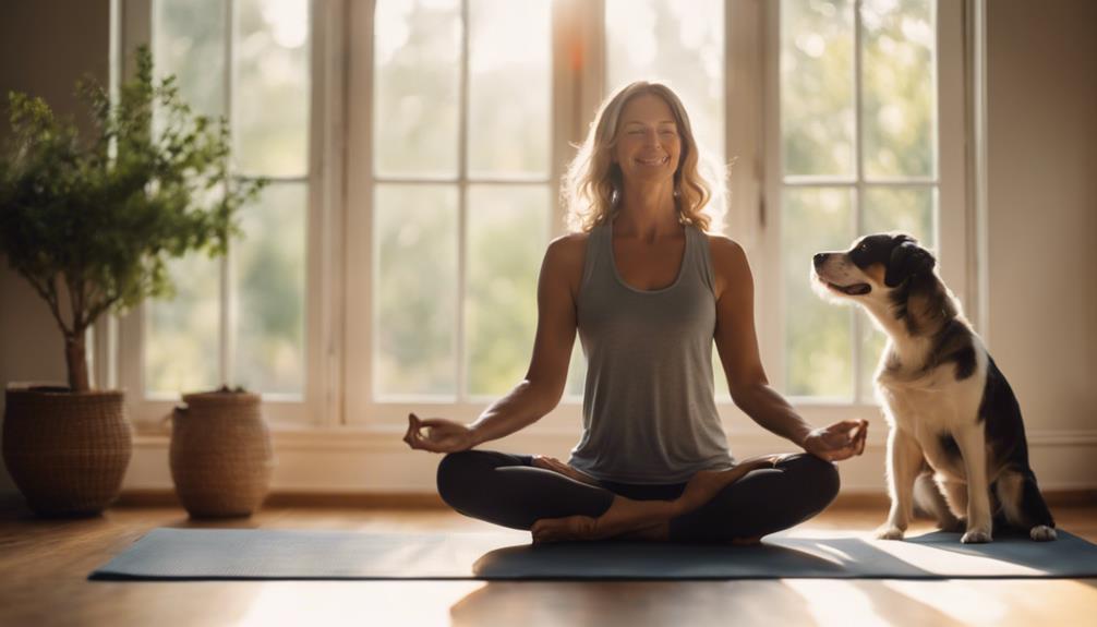 yoga with your dog